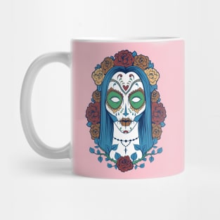 skull woman design Mug